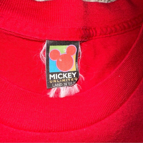 VINTAGE Mickey & Minnie “Endless Love” Tee Size XL - Picture 3 of 4